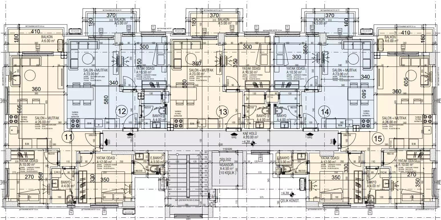 Flat 42m² in Turkey, Kestel. Priced at 176000€ rent photo-5