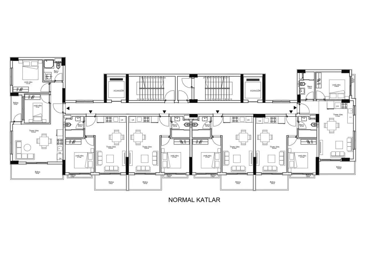 Flat 39m² in Turkey, Demirtas. Priced at 89000€ rent photo-29