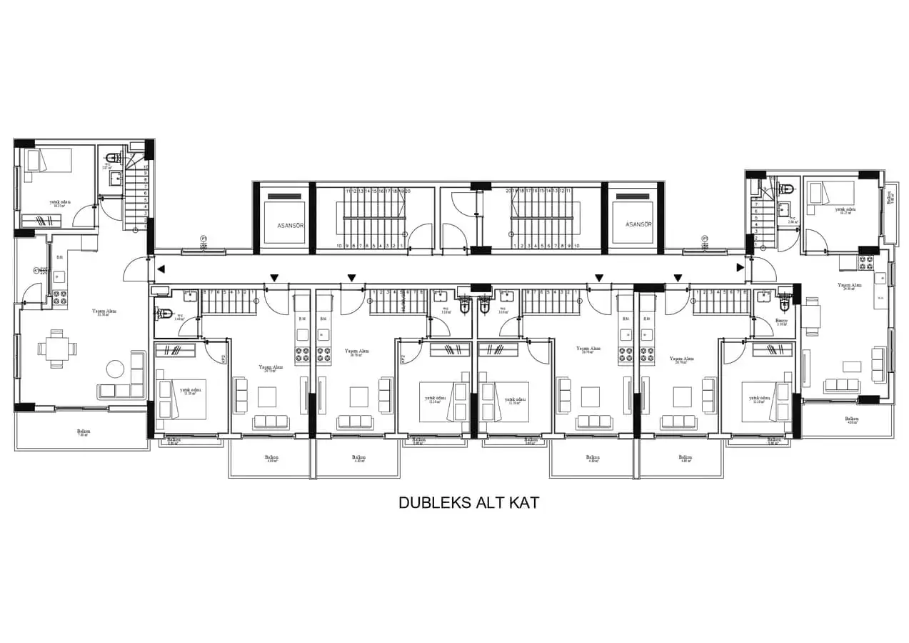 Flat 39m² in Turkey, Demirtas. Priced at 89000€ rent photo-30