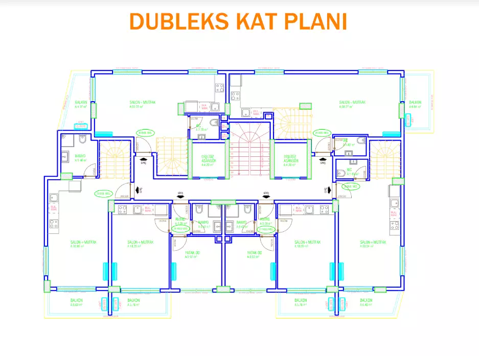 Flat 51m² in Turkey, Mahmutlar. Priced at 129000€ rent photo-29