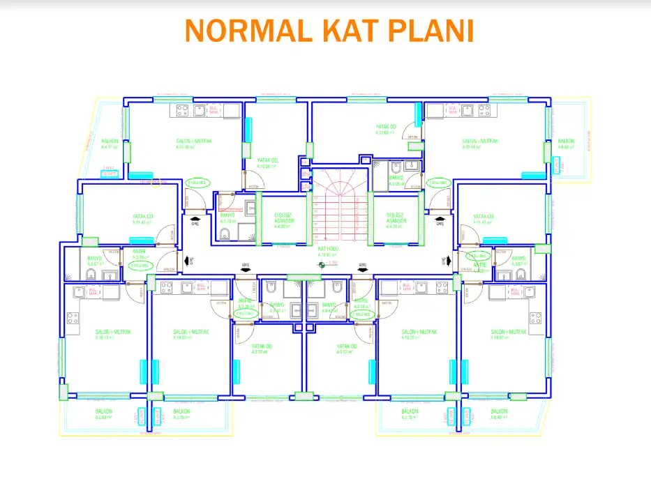 Flat 51m² in Turkey, Mahmutlar. Priced at 129000€ rent photo-28