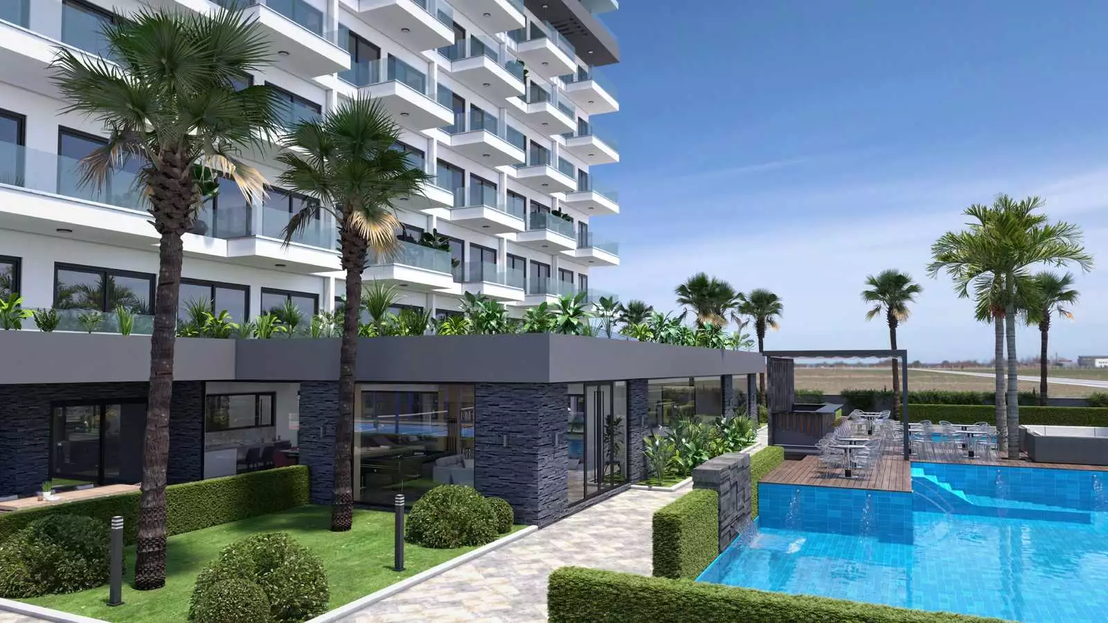 Flat 55m² in Turkey, Mahmutlar. Priced at 138500€ rent photo-8