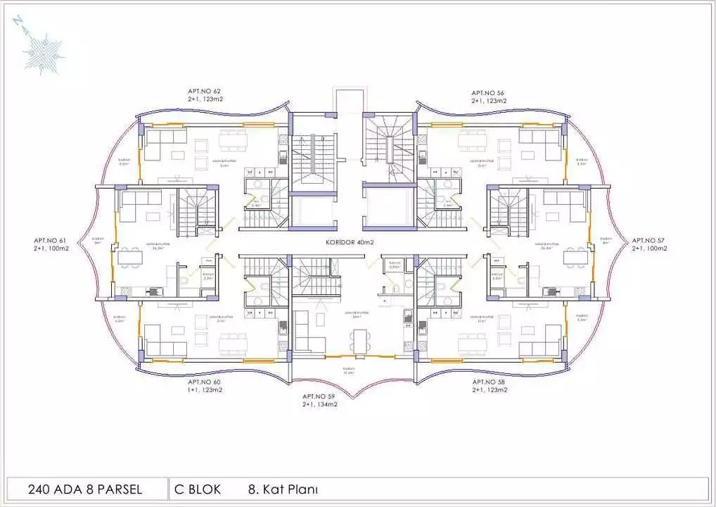 Flat 54m² in Turkey, Tosmur. Priced at 280000€ rent photo-24