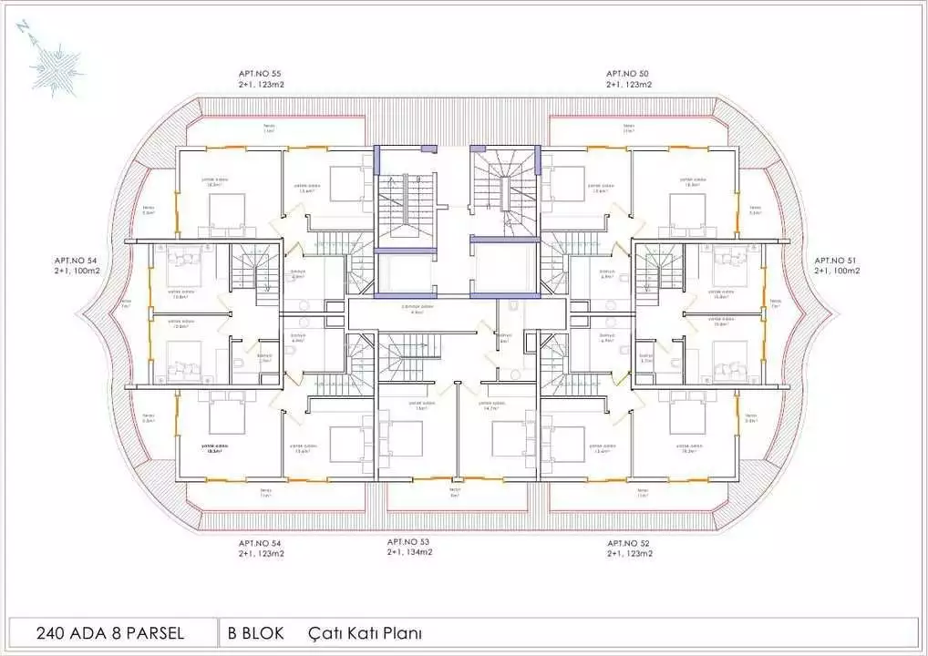 Flat 54m² in Turkey, Tosmur. Priced at 280000€ rent photo-26