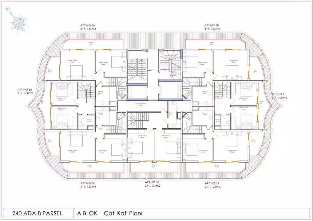 Flat 54m² in Turkey, Tosmur. Priced at 280000€ rent photo-28