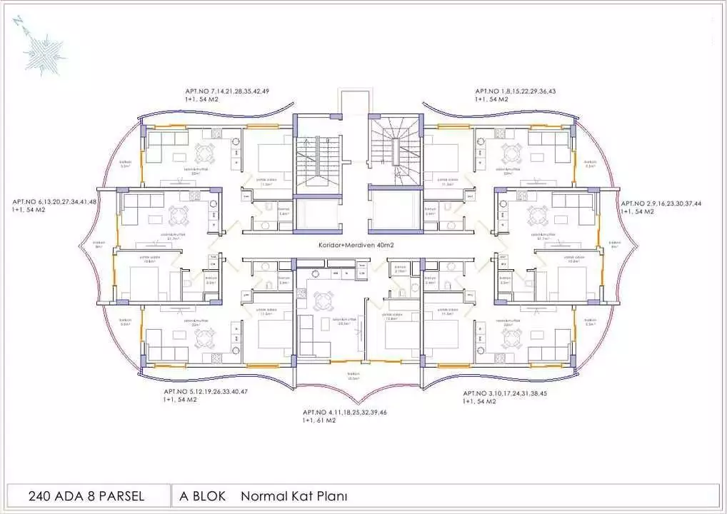 Flat 54m² in Turkey, Tosmur. Priced at 280000€ rent photo-30
