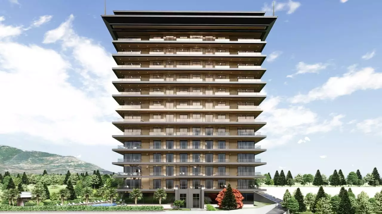 Flat 55m² in Turkey, Tosmur. Priced at 234000€ rent photo-2