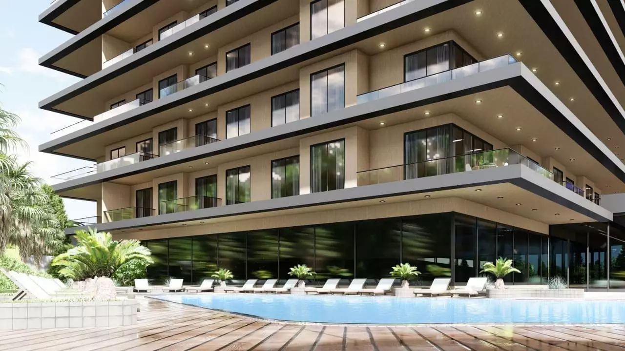 Flat 55m² in Turkey, Tosmur. Priced at 234000€ rent photo-4