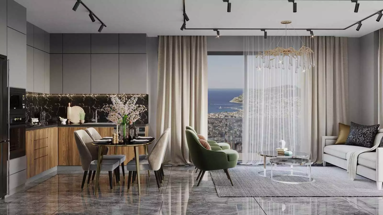 Penthouse 95m² in Turkey, Alania. Priced at 376000€ rent photo-15