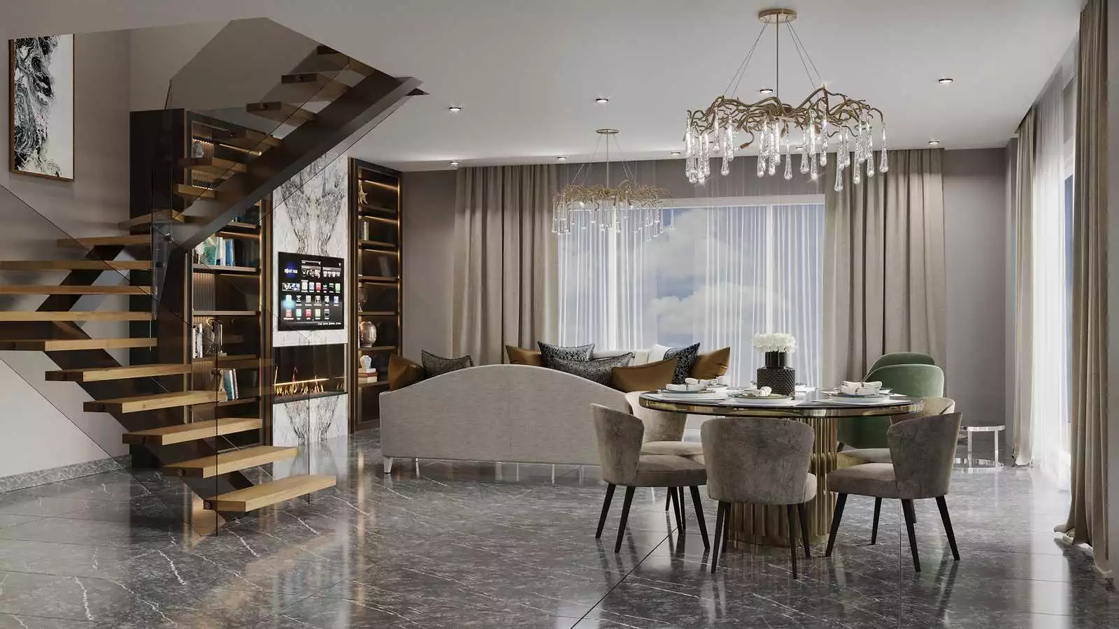 Penthouse 95m² in Turkey, Alania. Priced at 376000€ rent photo-18