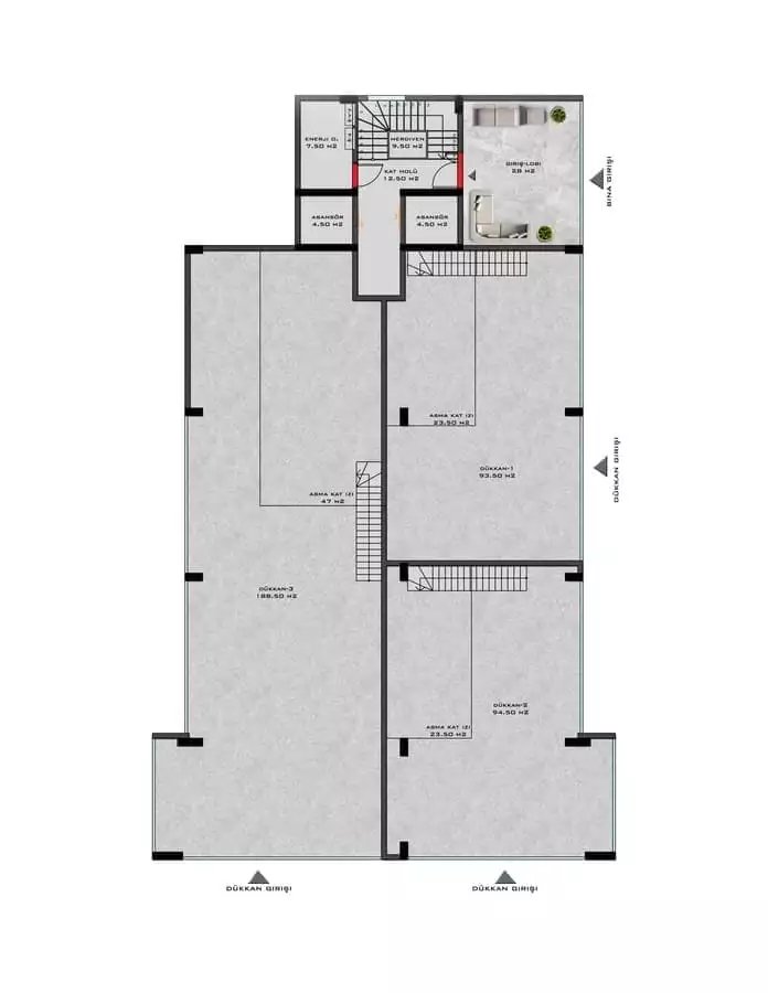 Flat 49m² in Turkey, Mahmutlar. Priced at 130000€ rent photo-17