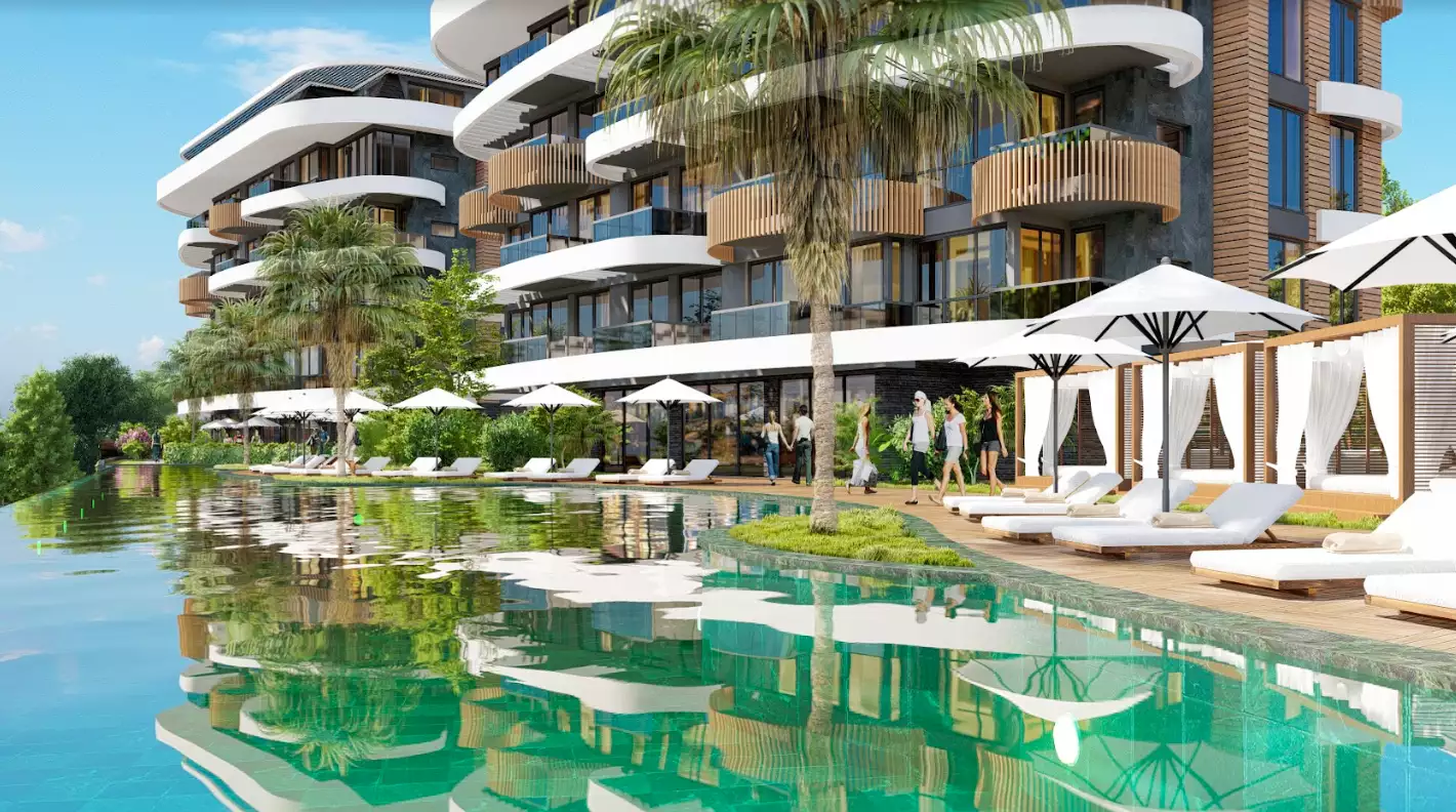 Flat 60m² in Turkey, Kestel. Priced at 240000€ rent photo-3