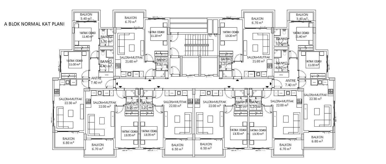 Flat 48m² in Turkey, Kargicak. Priced at 175000€ rent photo-16