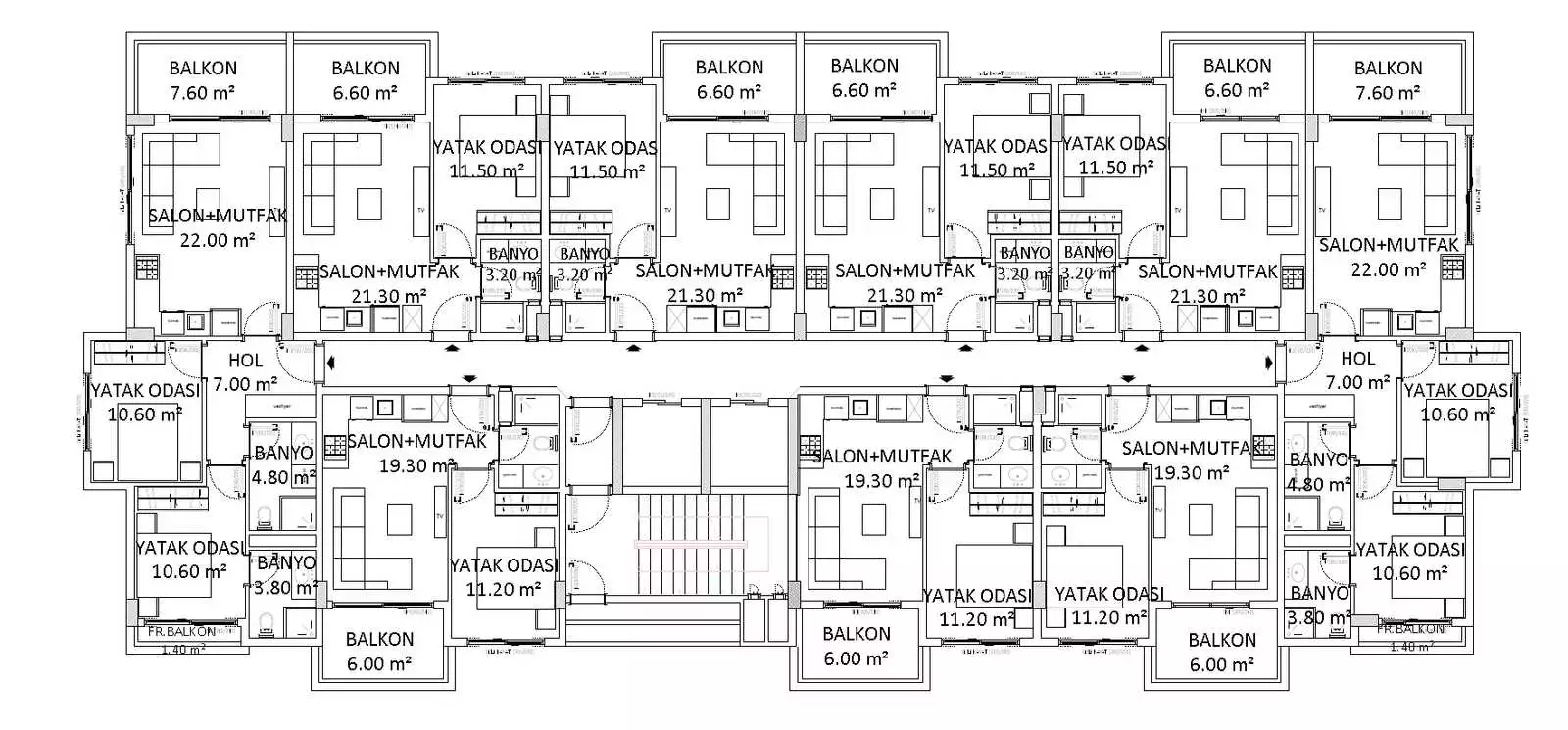Flat 48m² in Turkey, Kargicak. Priced at 175000€ rent photo-17