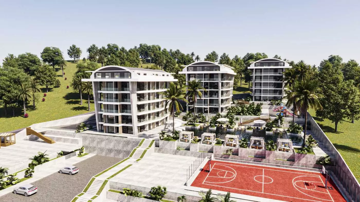 Flat 54m² in Turkey, Kargicak. Priced at 140000€ rent photo-1
