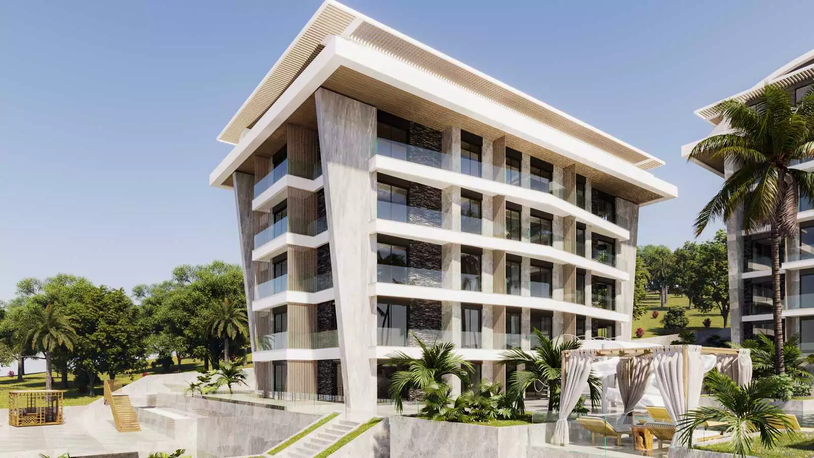 Flat 54m² in Turkey, Kargicak. Priced at 140000€ rent photo-3