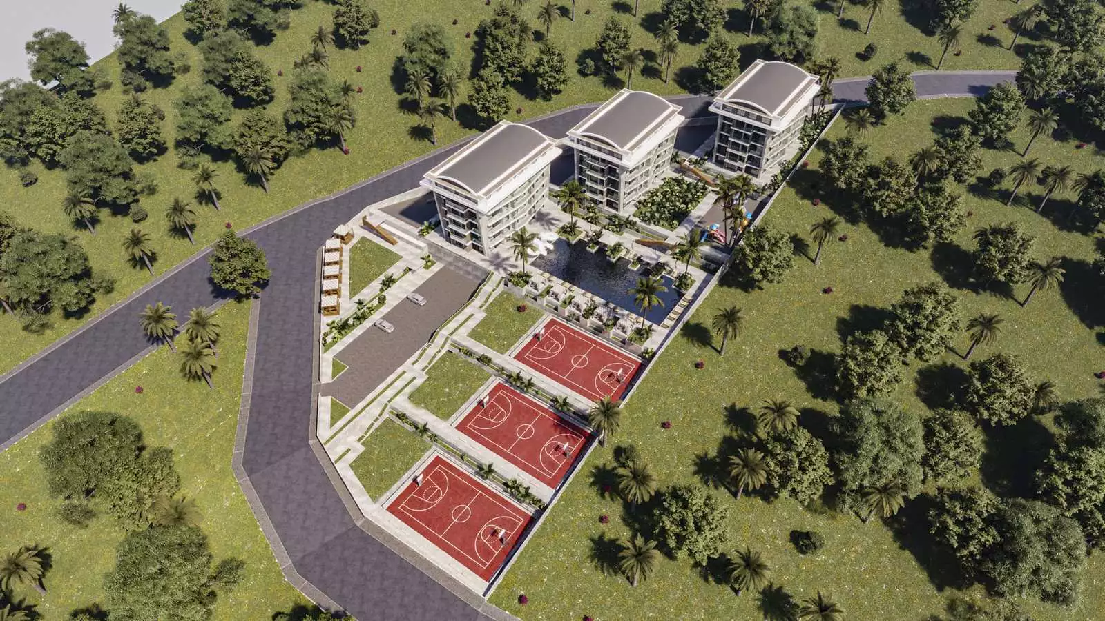 Flat 54m² in Turkey, Kargicak. Priced at 140000€ rent photo-4