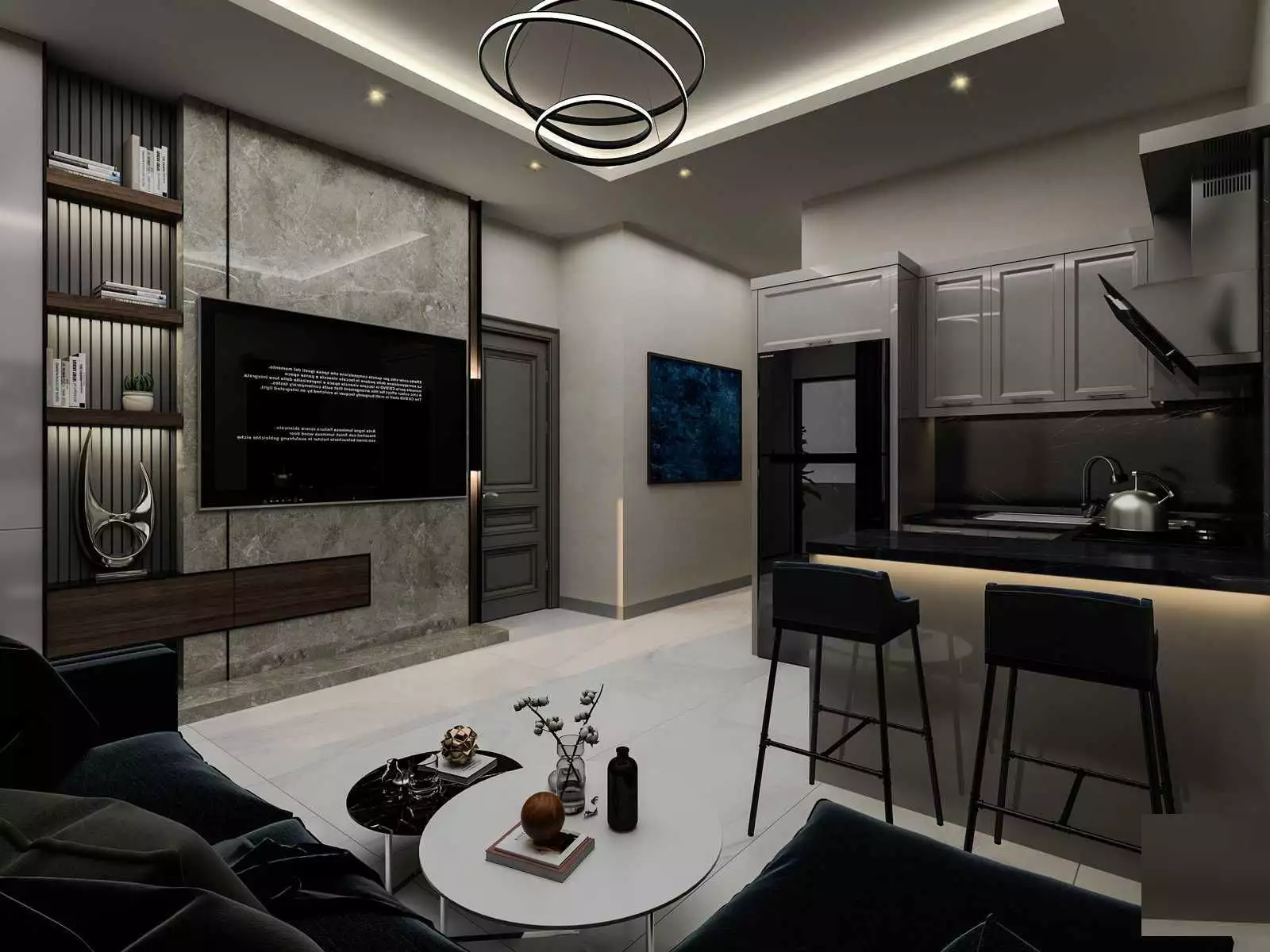 Flat 54m² in Turkey, Kargicak. Priced at 140000€ rent photo-17