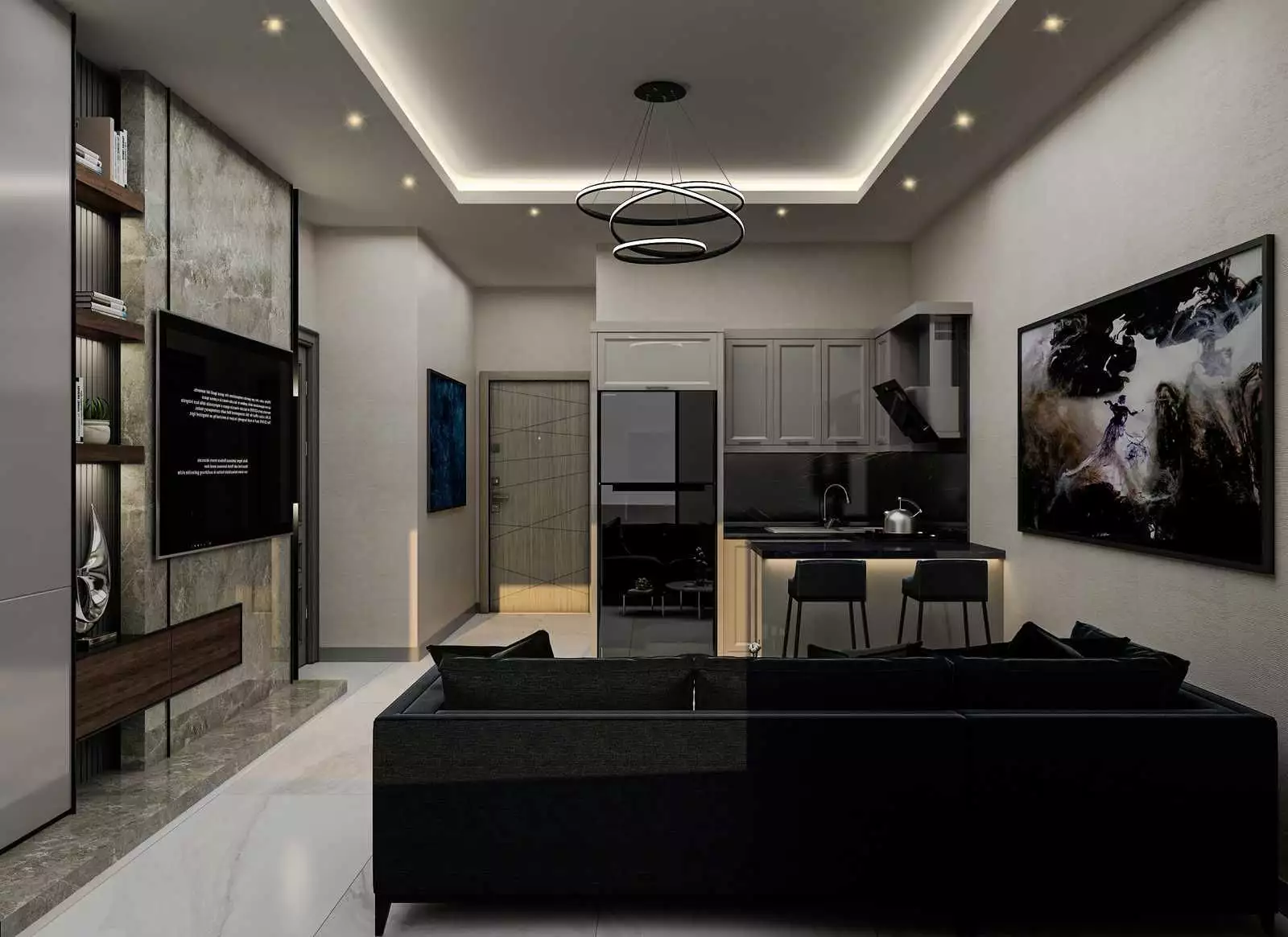 Flat 54m² in Turkey, Kargicak. Priced at 140000€ rent photo-18