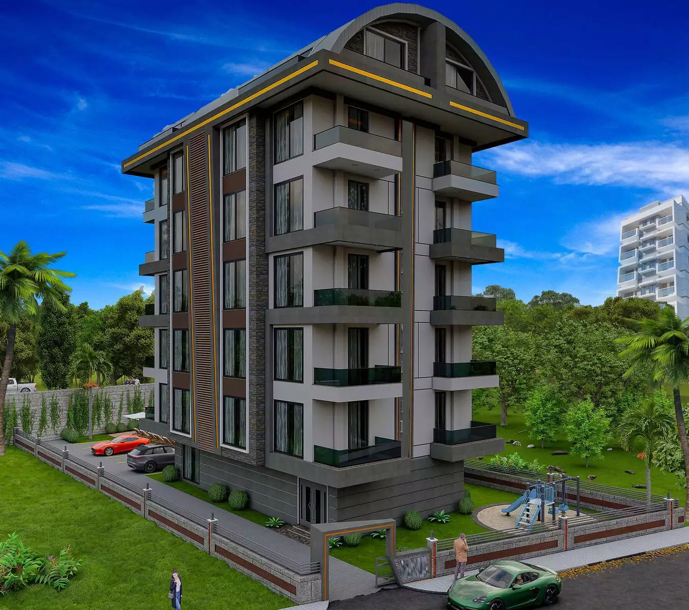Flat 64m² in Turkey, Avsallar. Priced at 108500€ rent photo-2