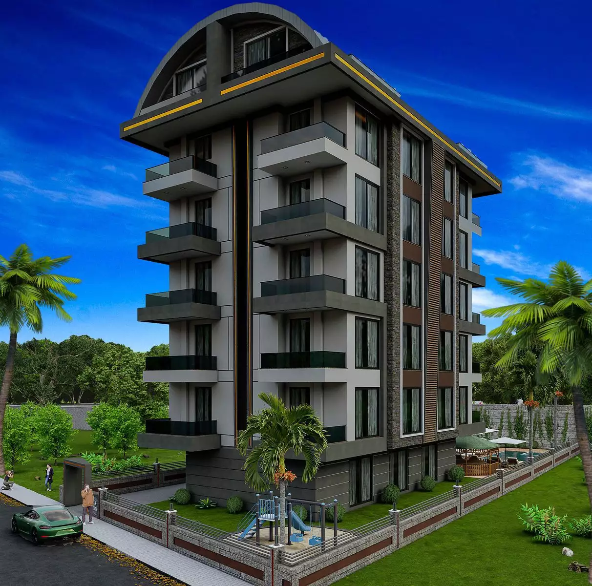 Flat 64m² in Turkey, Avsallar. Priced at 108500€ rent photo-3