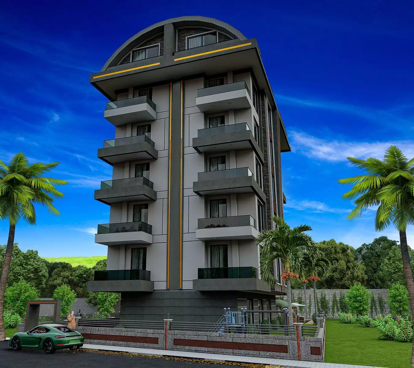 Flat 64m² in Turkey, Avsallar. Priced at 108500€ rent photo-4