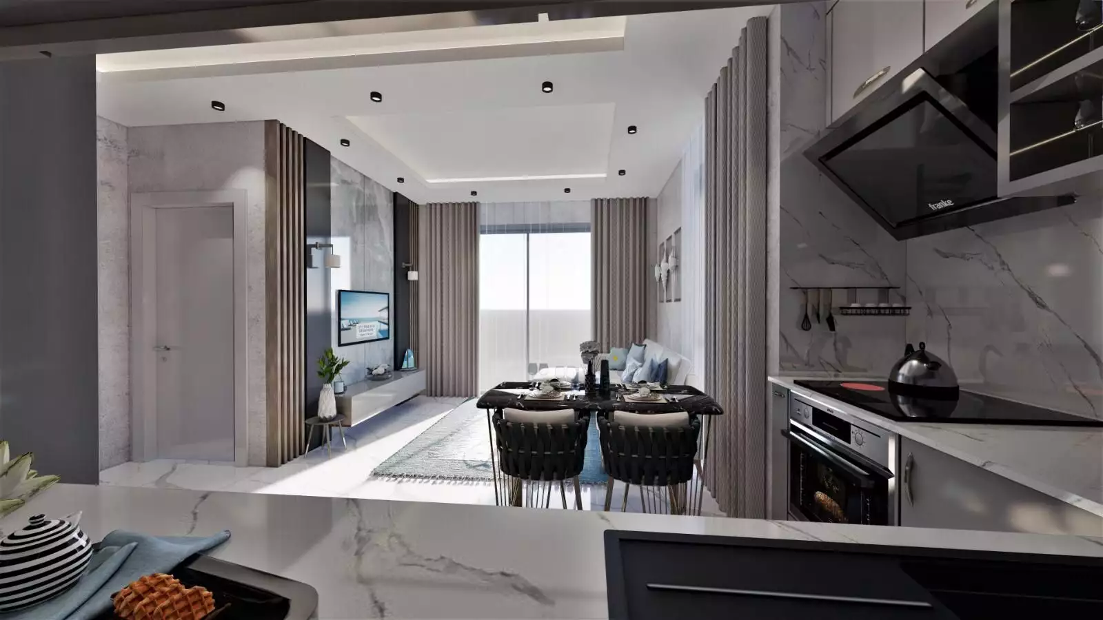 Flat 64m² in Turkey, Avsallar. Priced at 108500€ rent photo-18