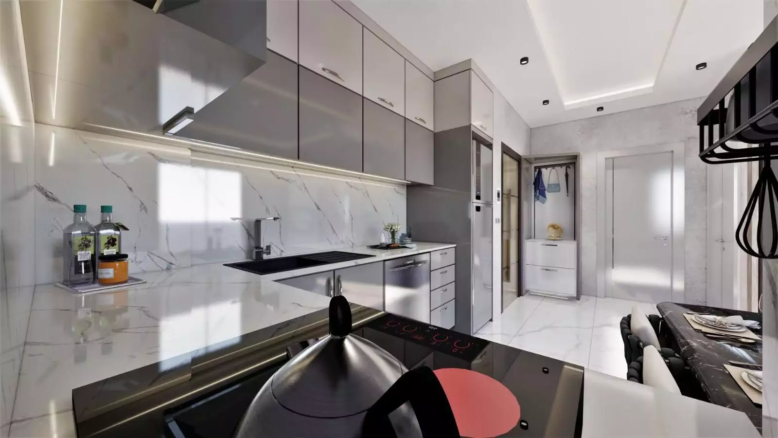 Flat 64m² in Turkey, Avsallar. Priced at 108500€ rent photo-19