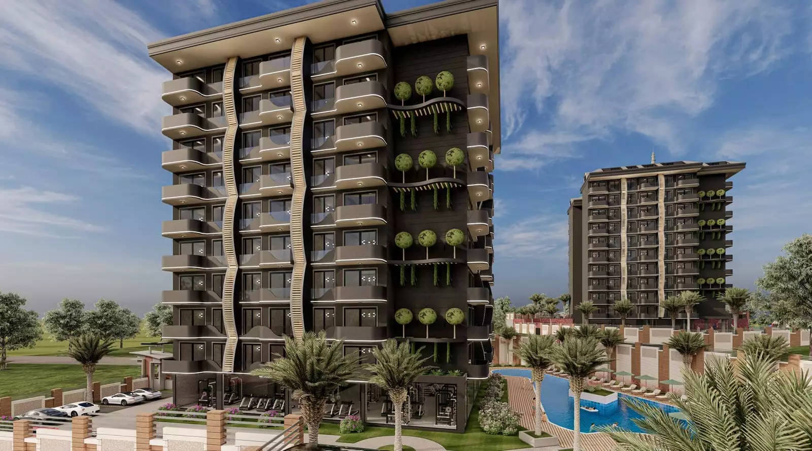 Flat 58m² in Turkey, Avsallar. Priced at 99500€ rent photo-2