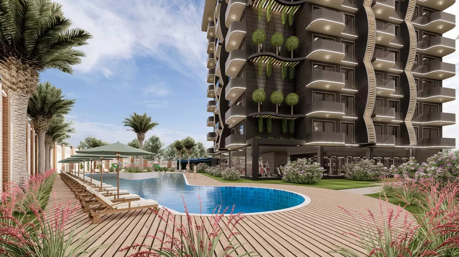 Flat 58m² in Turkey, Avsallar. Priced at 99500€ rent photo-6