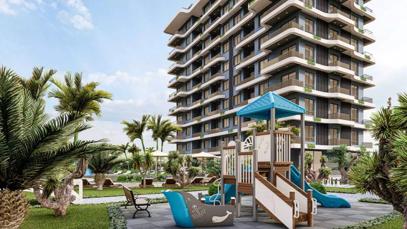 Flat 65m² in Turkey, Avsallar. Priced at 110000€ rent photo-19