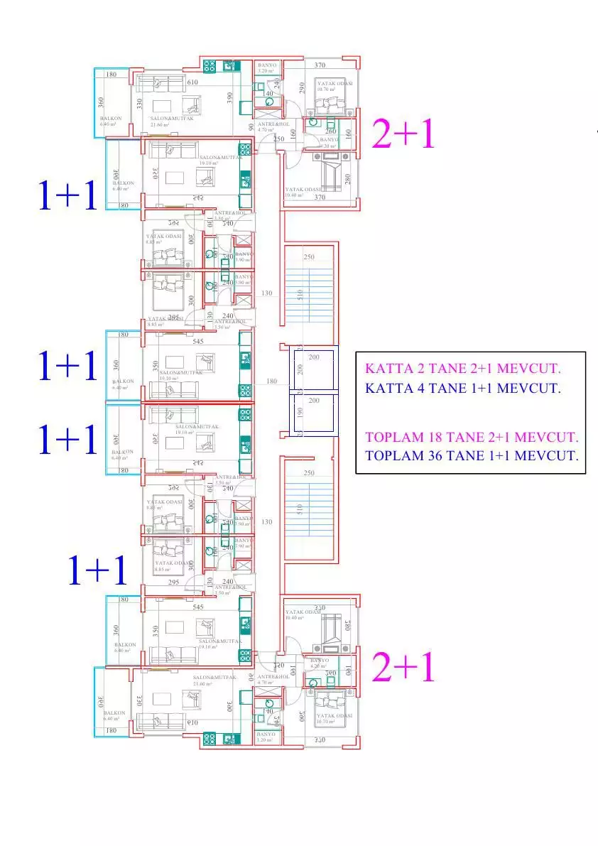 Flat 50m² in Turkey, Avsallar. Priced at 149000€ rent photo-22