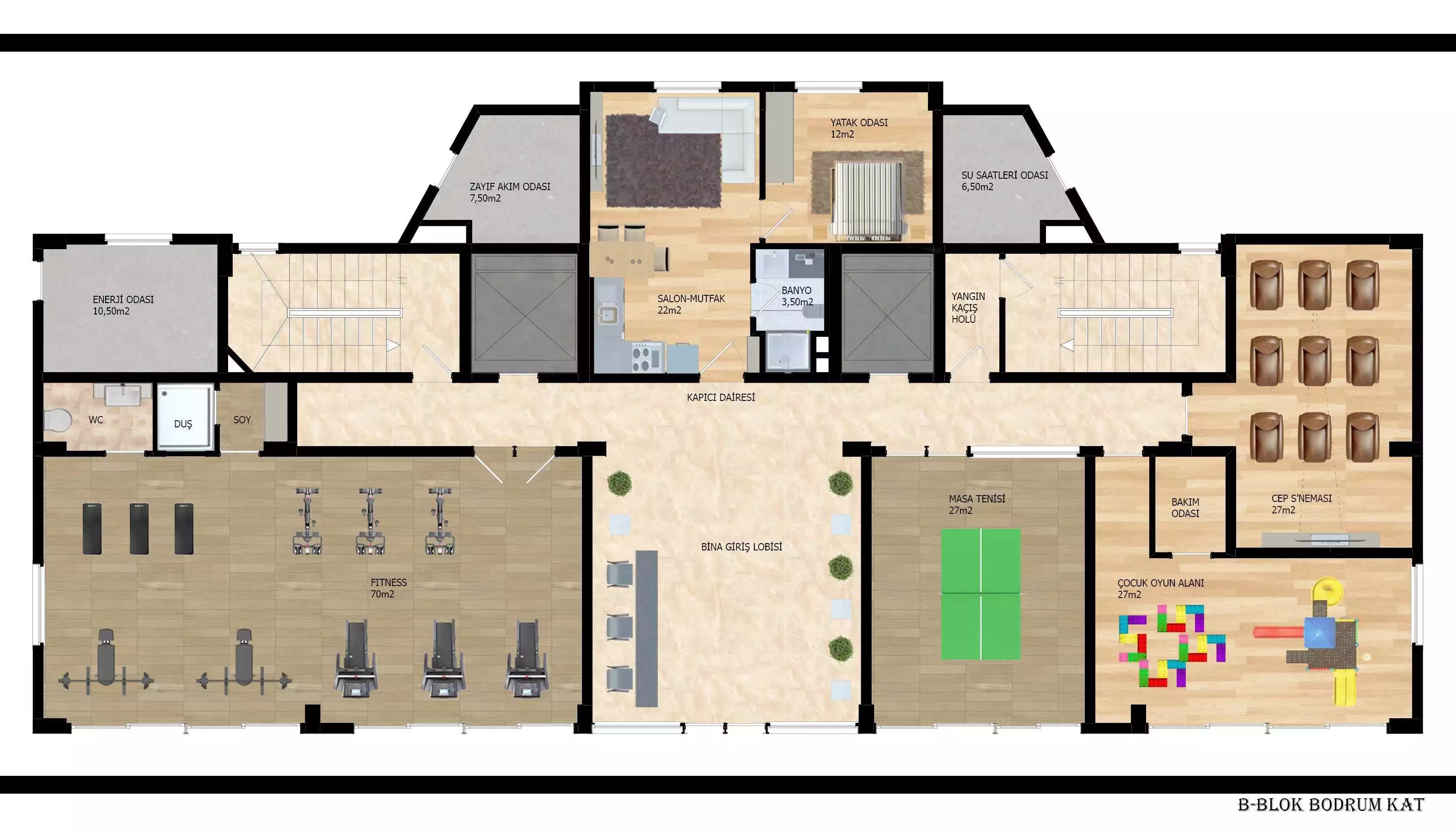 Flat 50m² in Turkey, Avsallar. Priced at 92500€ rent photo-28