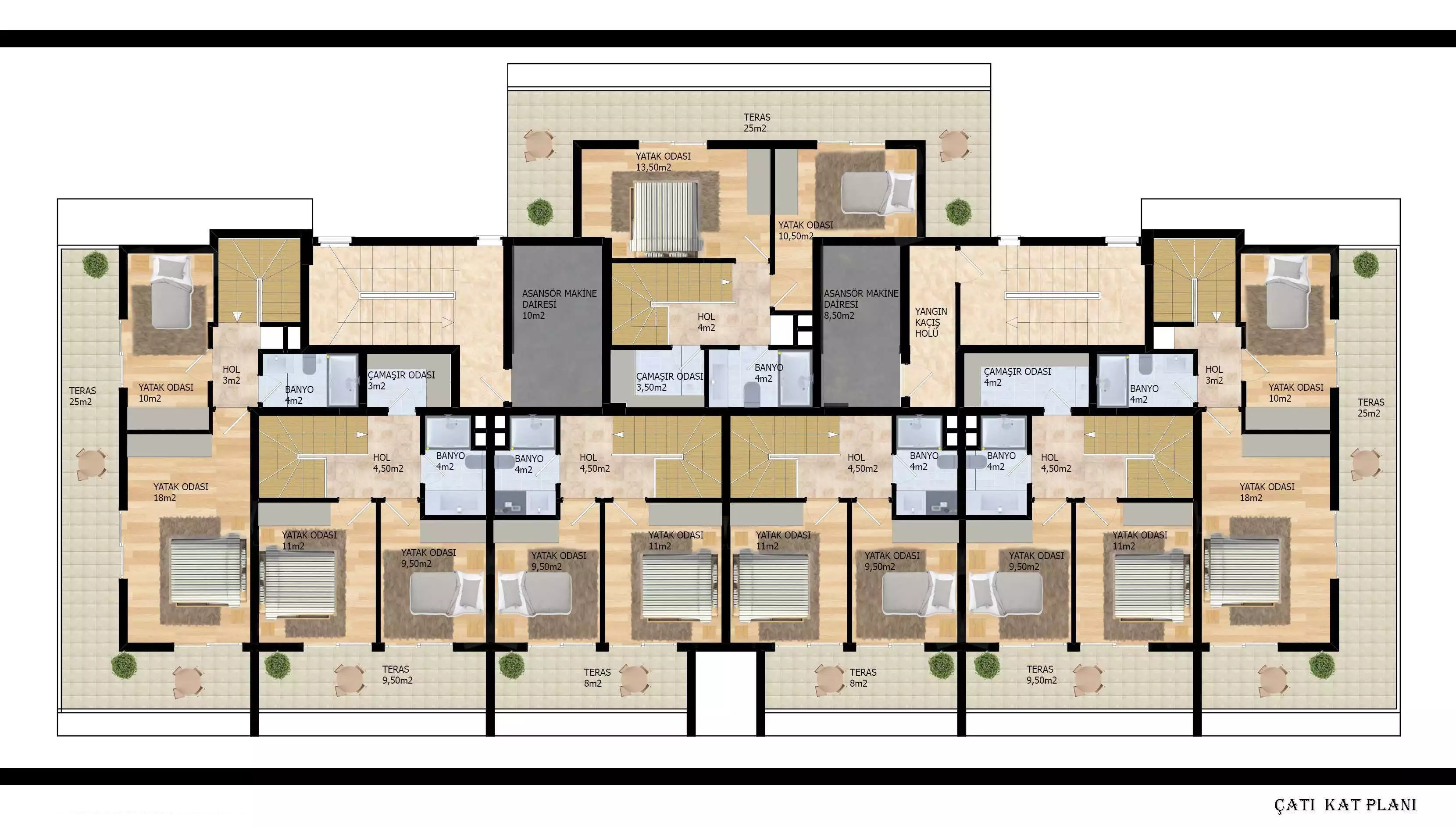 Flat 50m² in Turkey, Avsallar. Priced at 92500€ rent photo-30
