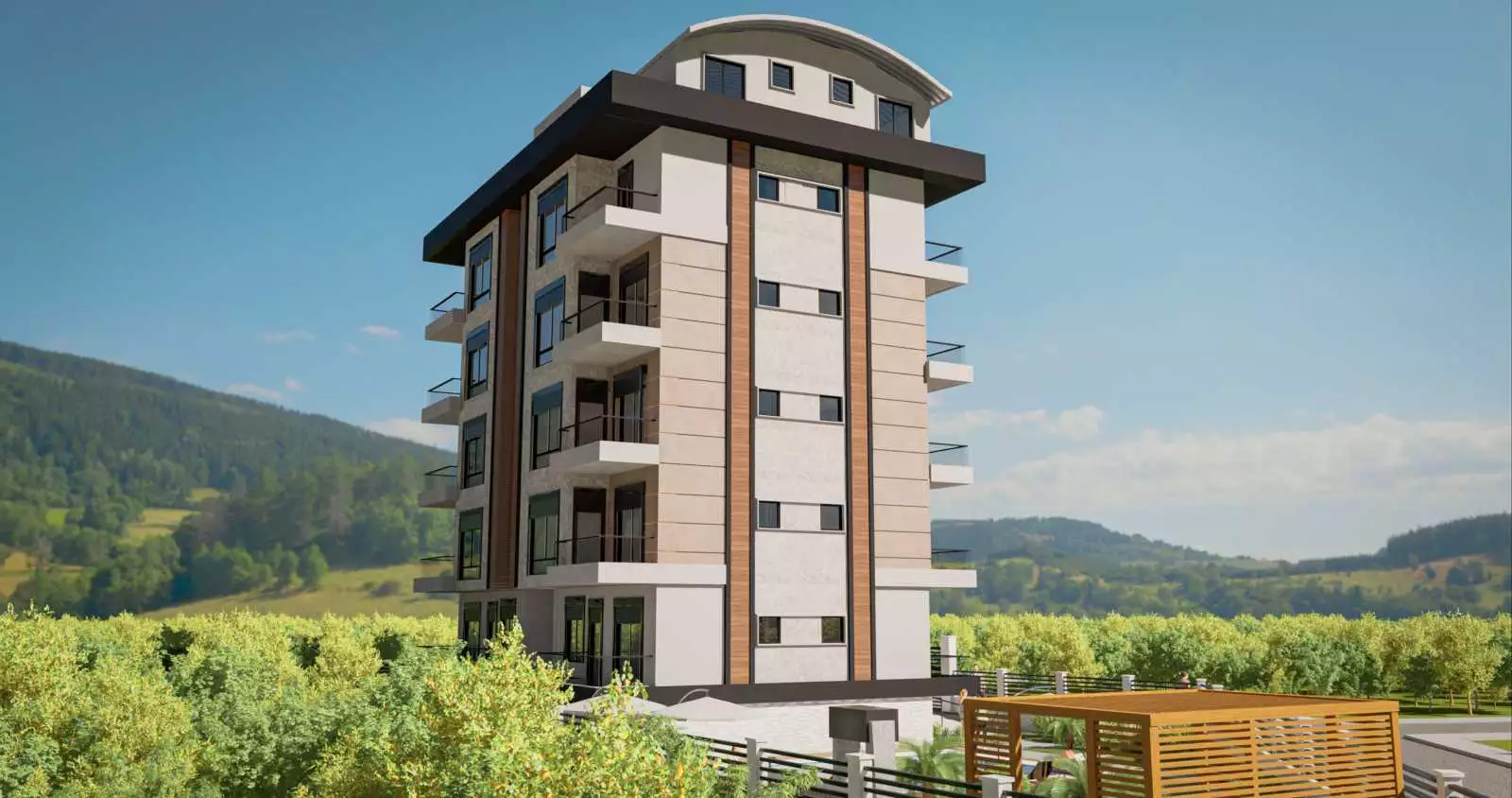 Flat 46m² in Turkey, Avsallar. Priced at 85000€ rent photo-2
