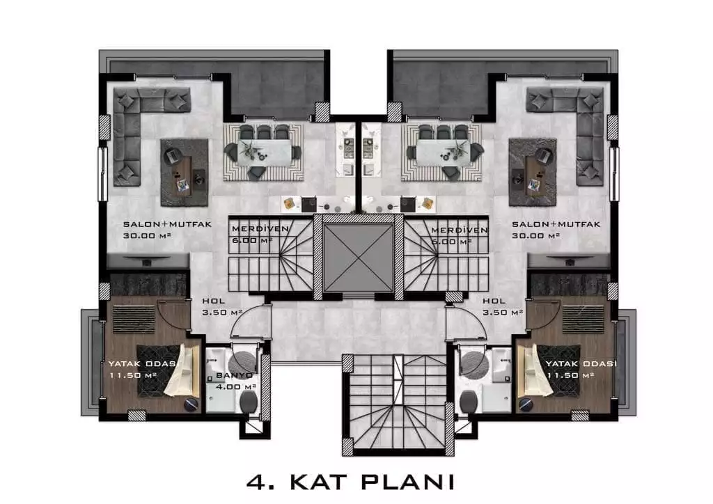 Flat 80m² in Turkey, Avsallar. Priced at 92000€ rent photo-23