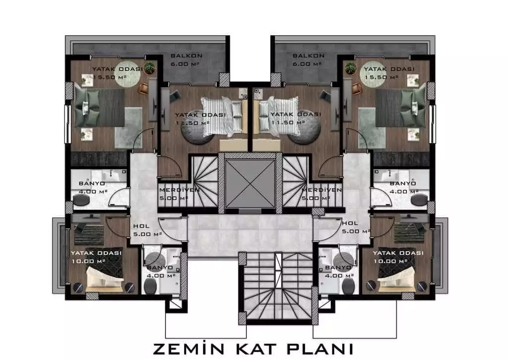 Flat 80m² in Turkey, Avsallar. Priced at 92000€ rent photo-25