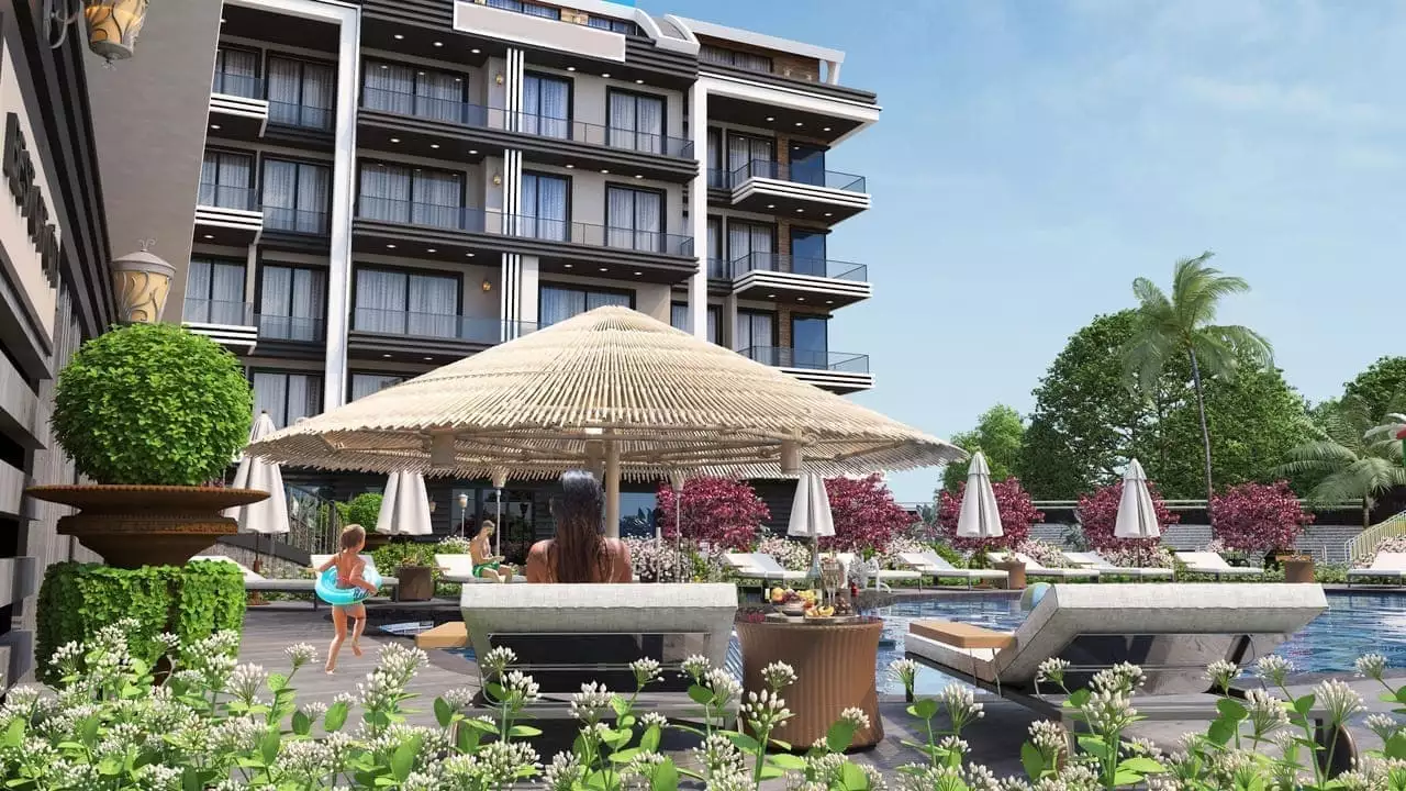 Flat 78m² in Turkey, Kargicak. Priced at 171250€ rent photo-6