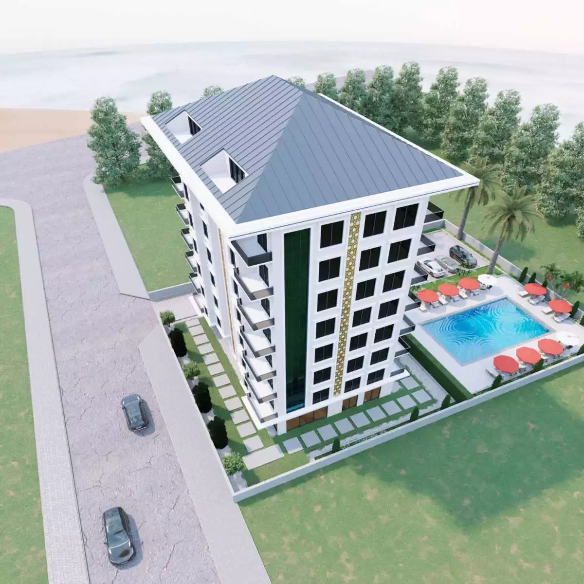 Flat 61m² in Turkey, Avsallar. Priced at 160000€ rent photo-5