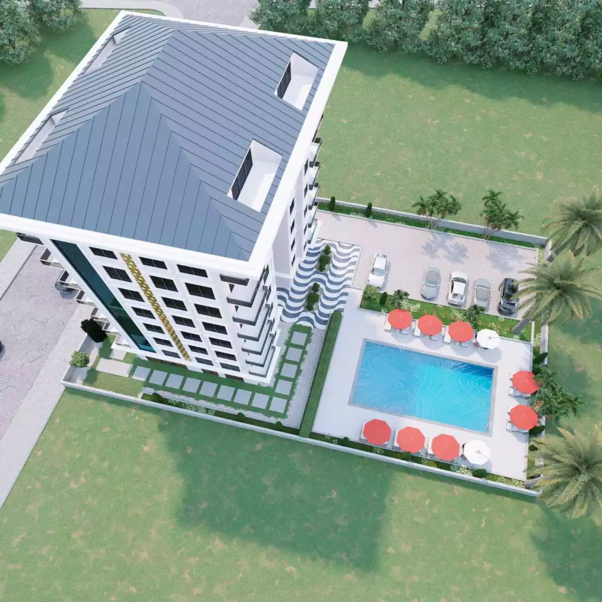 Flat 61m² in Turkey, Avsallar. Priced at 160000€ rent photo-7