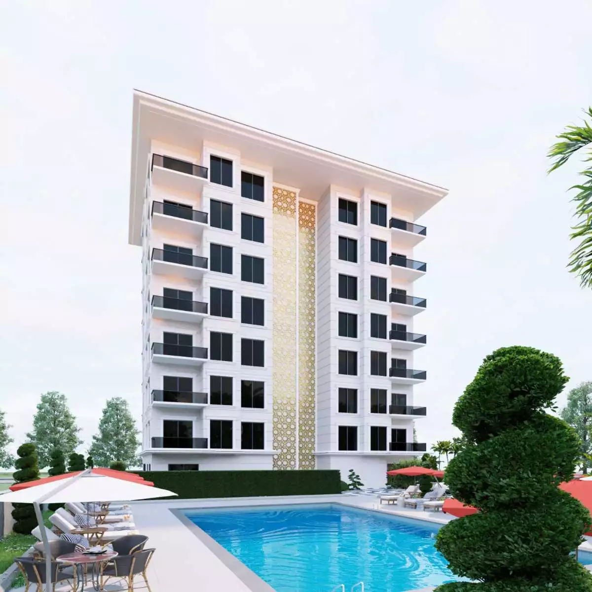 Flat 61m² in Turkey, Avsallar. Priced at 160000€ rent photo-15