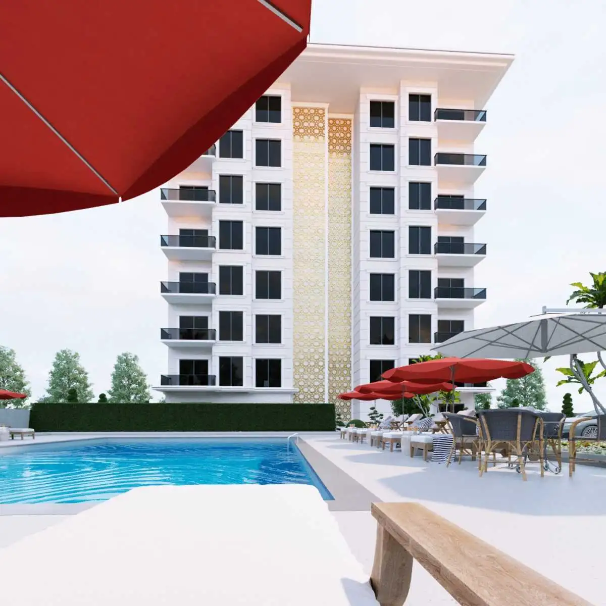 Flat 61m² in Turkey, Avsallar. Priced at 160000€ rent photo-14