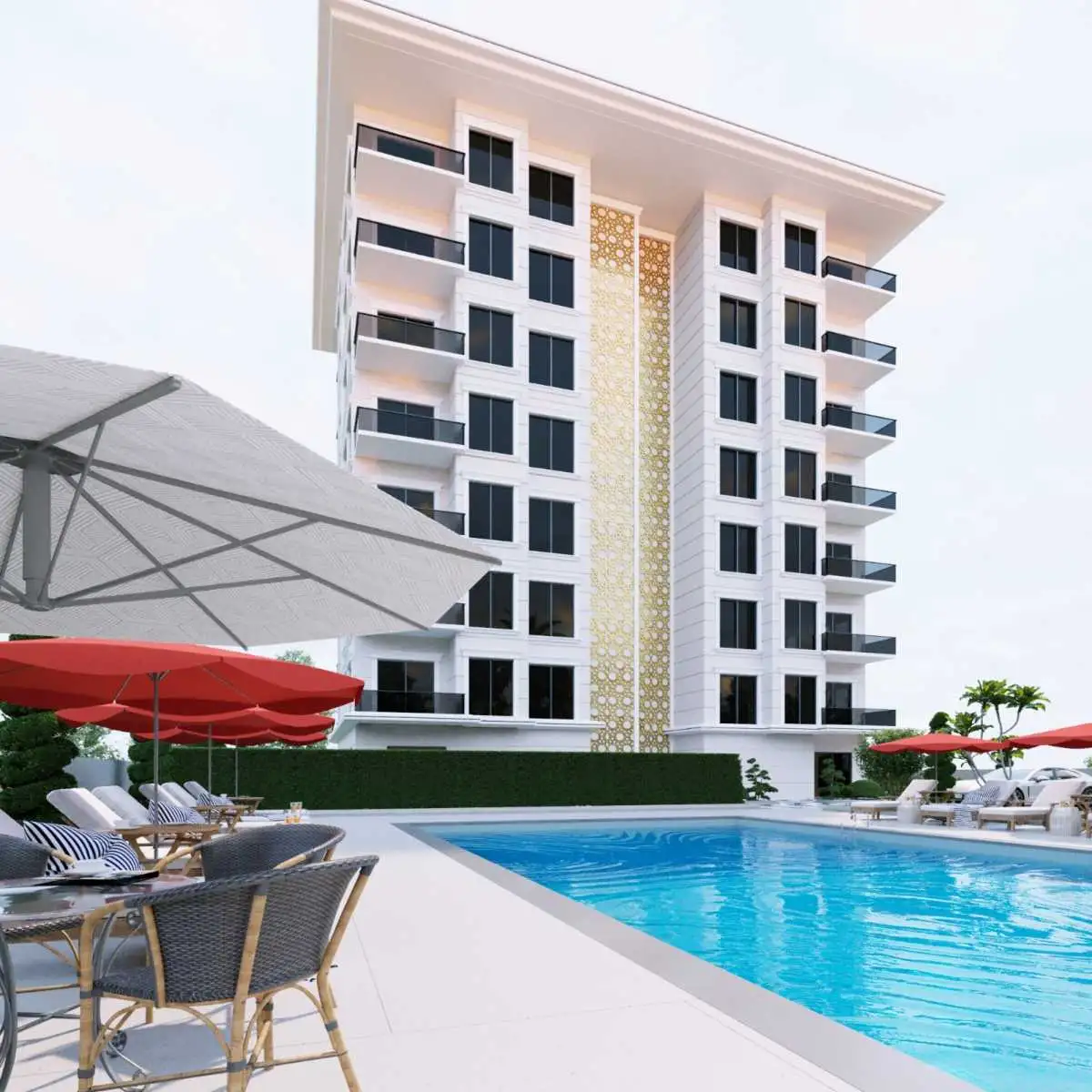 Flat 61m² in Turkey, Avsallar. Priced at 160000€ rent photo-16