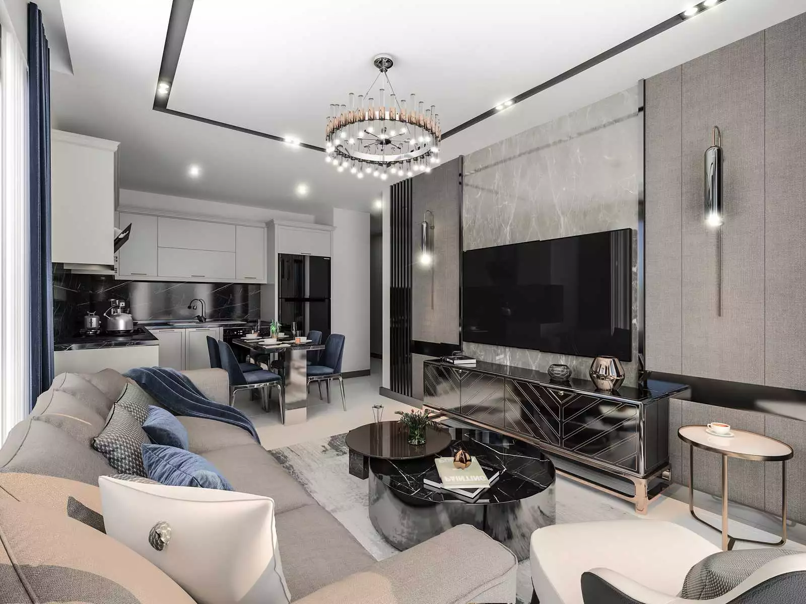 Flat 55m² in Turkey, Konakli. Priced at 99000€ rent photo-15