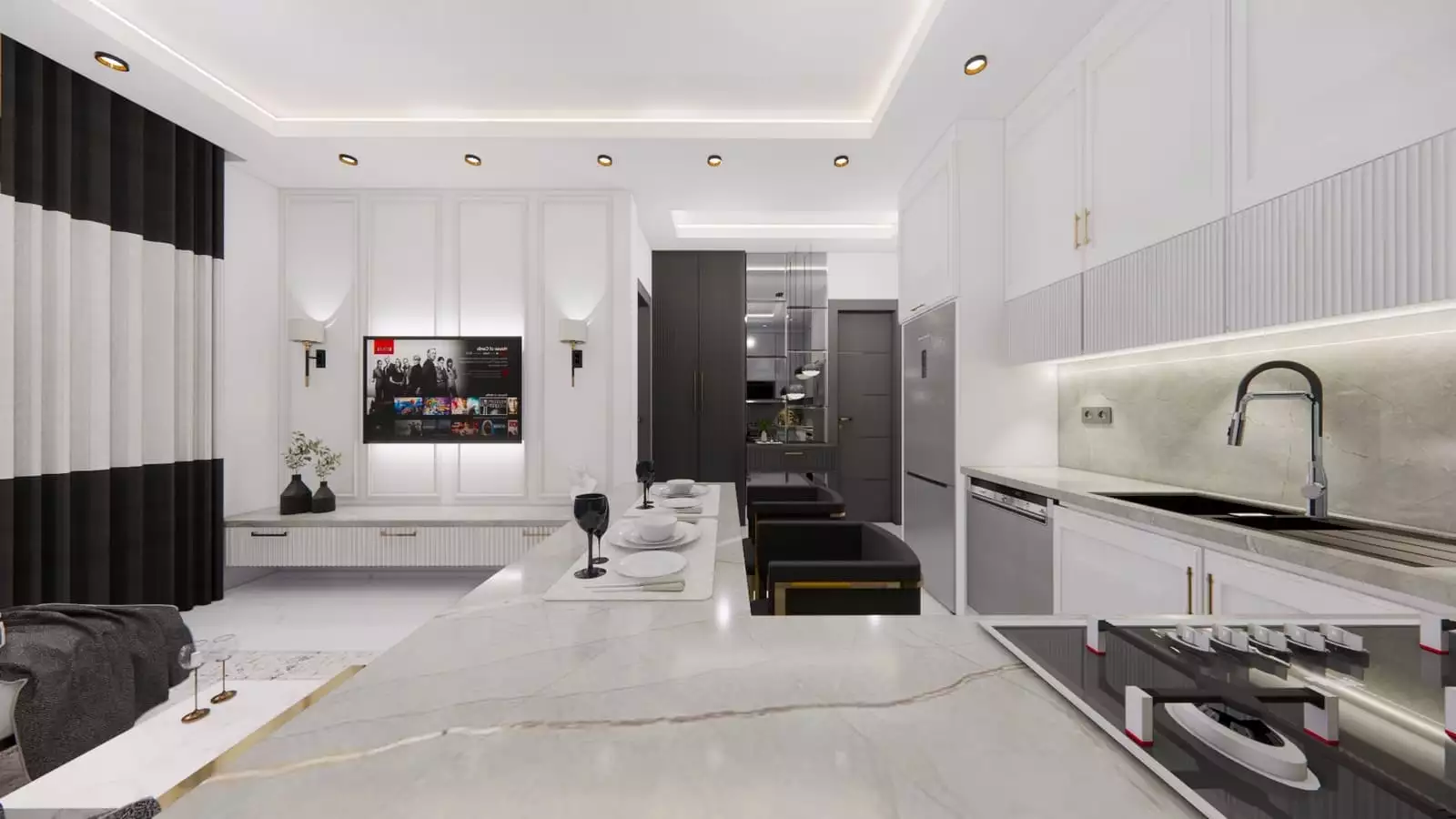Flat 52m² in Turkey, Avsallar. Priced at 105000€ rent photo-20