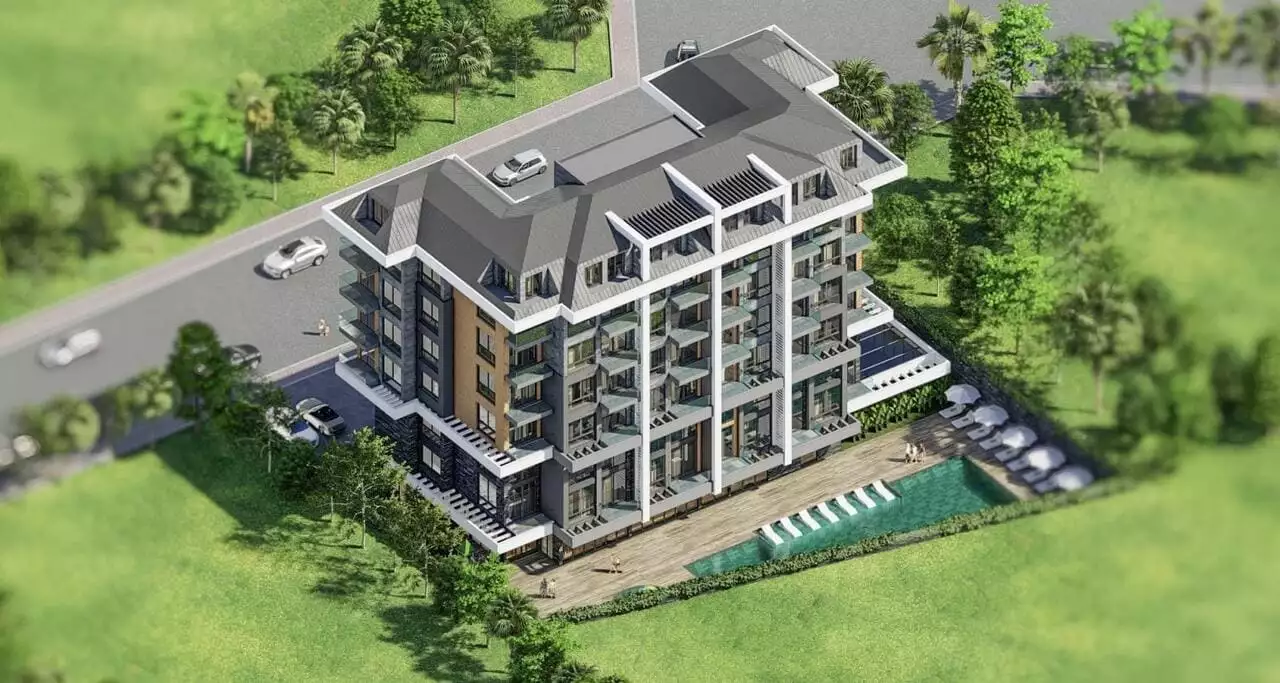 Flat 50m² in Turkey, Kargicak. Priced at 161000€ rent photo-3