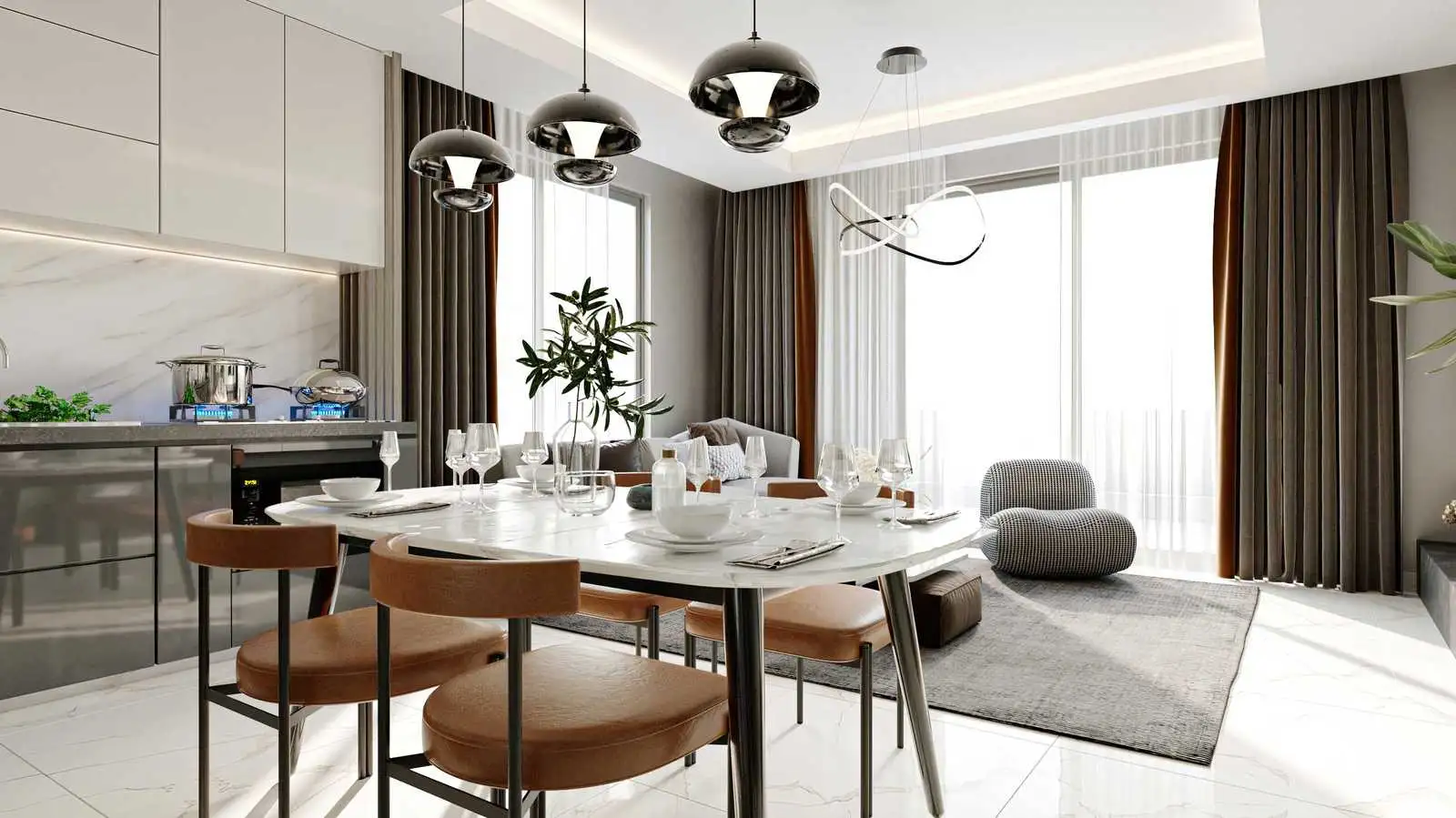 Other Properties 64m² in Turkey, Konakli. Priced at 122760€ rent photo-24