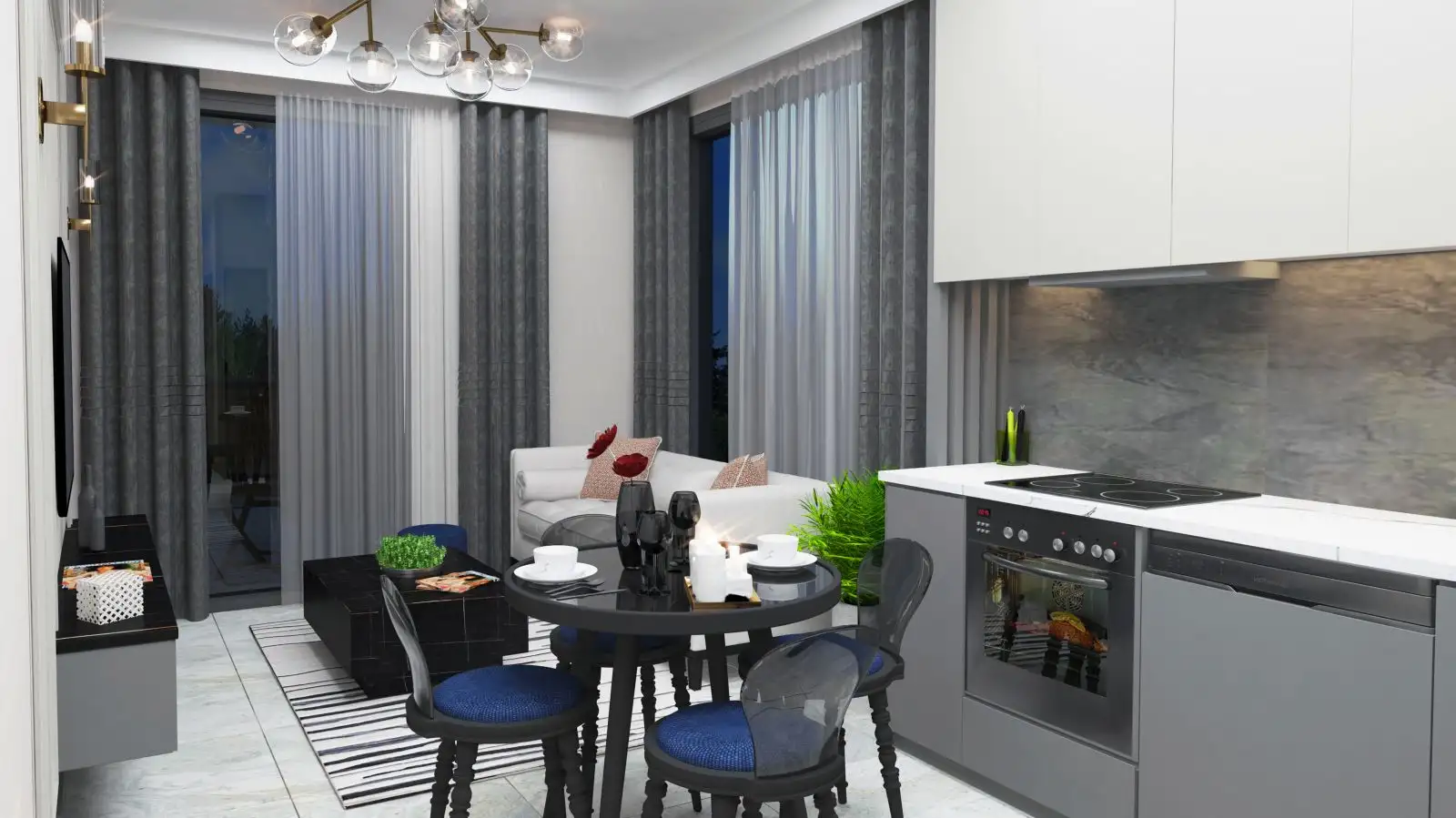 Flat 47m² in Turkey, Demirtas. Priced at 120000€ rent photo-17