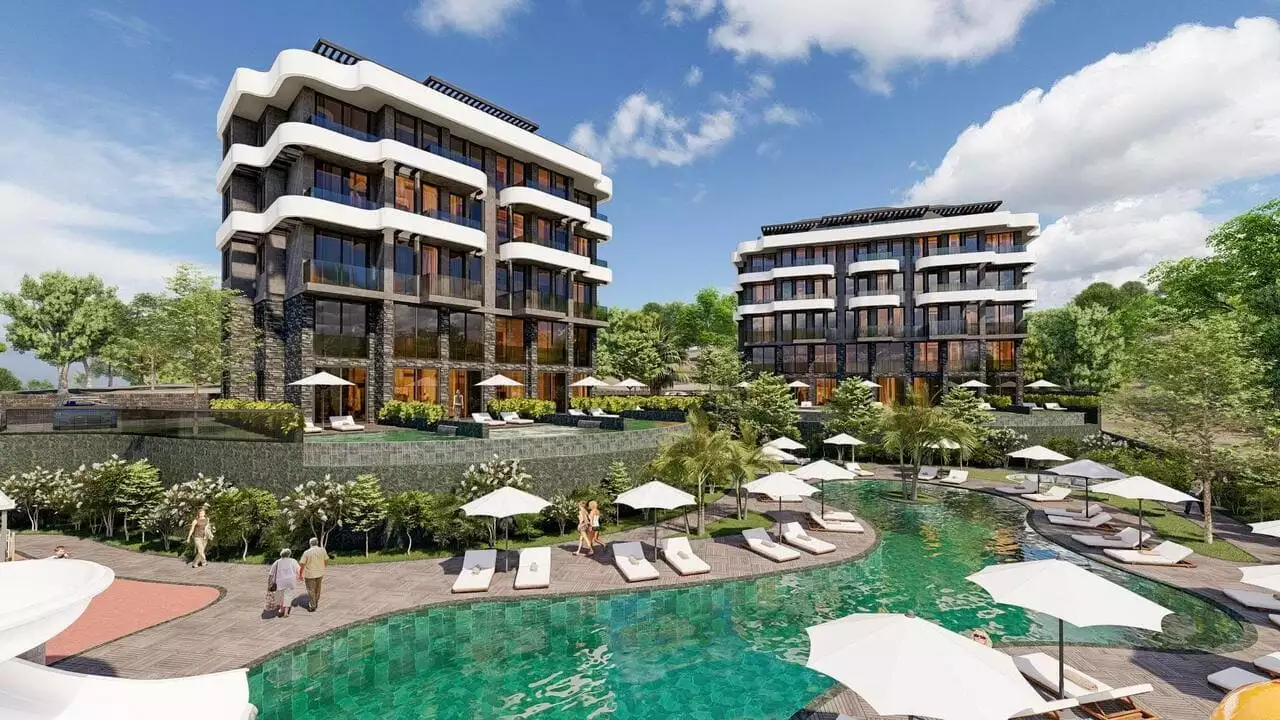 Flat 104m² in Turkey, Kargicak. Priced at 215000€ rent photo-1