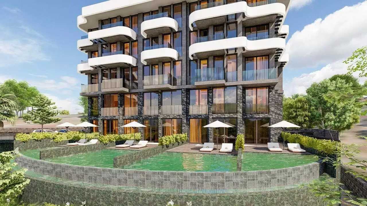 Flat 104m² in Turkey, Kargicak. Priced at 215000€ rent photo-3